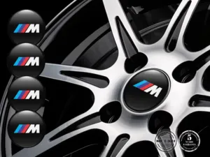 BMW Car Rim Decal Logo Niche Quantum Racing Pulse